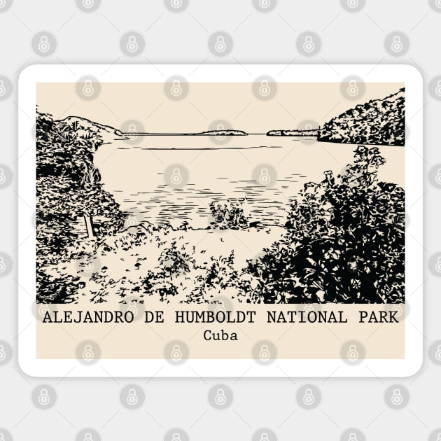 Alejandro de Humboldt National Park - Cuba Magnet by Lakeric